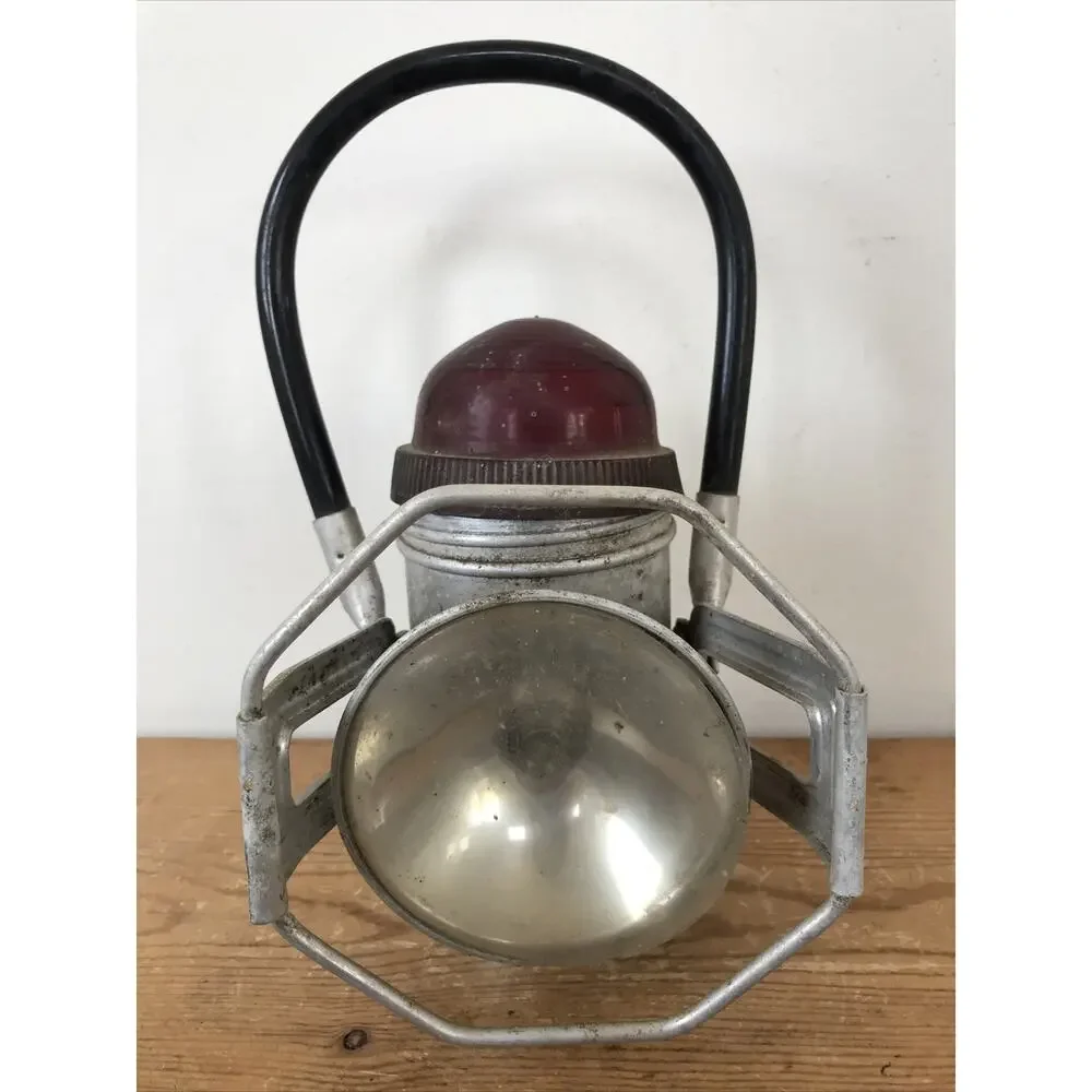 Vtg Handilite Sturgeon Bay Railroad Train Worker Lantern Lamp Light Flashlight